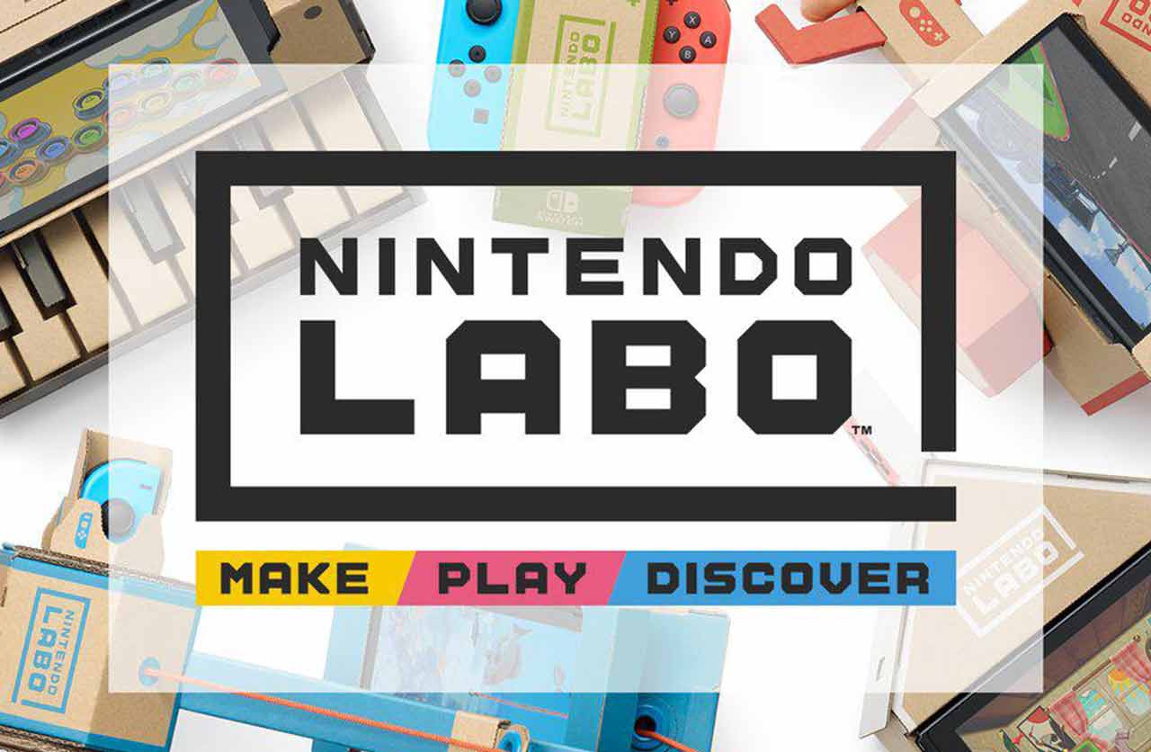Nintendo Switch Labo, una console di cartone